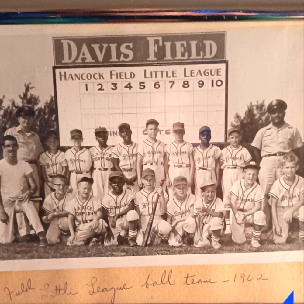 1962 - U.S. Air Force - Little League Baseball Team Photo